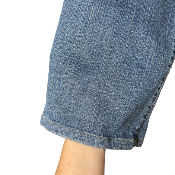 Levi’s 512 Perfectly Slimming Boot Cut Denim Jeans Blue - Picture 7 of 14